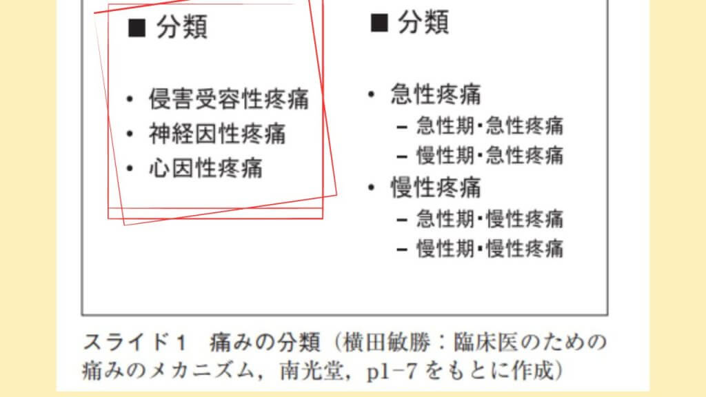 痛みは3種類｜内臓の痛み＝鈍痛！